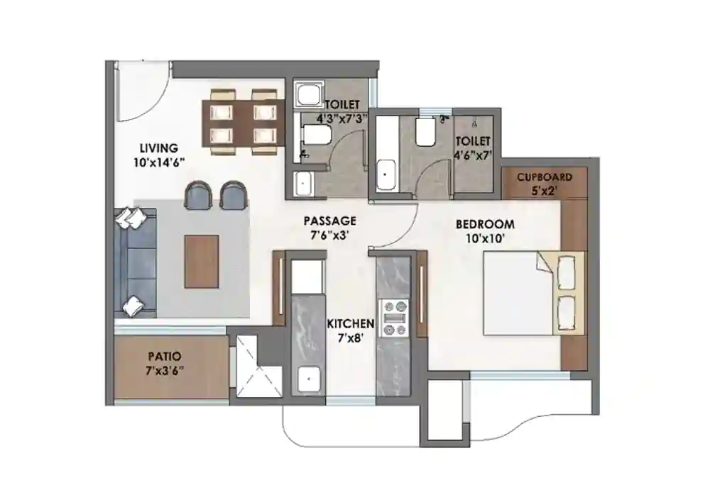 1 BHK