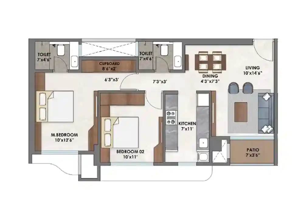 2 BHK